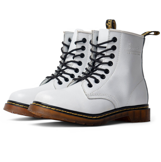 Dr. Martens 1461 Mono White Smooth Leather Oxford Shoes 14346100 S