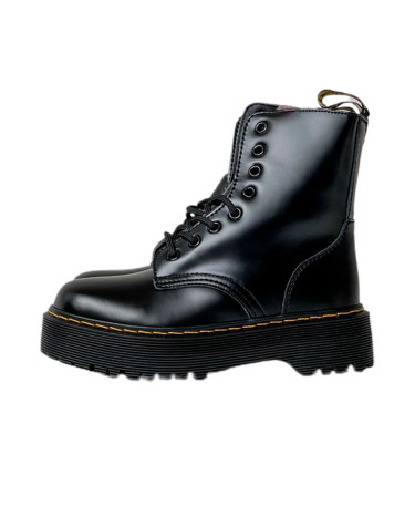 Soft leather platform doc martens sales