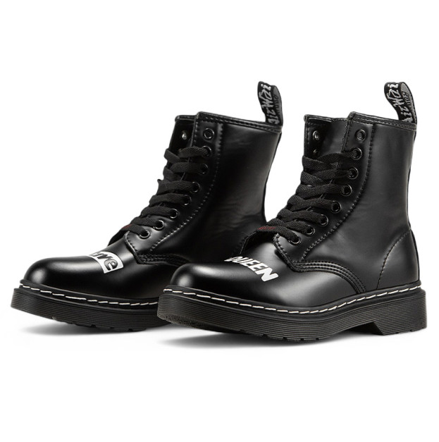 Dr. Martens Jadon Smooth Leather Boots Zip Black S-2351443 купить