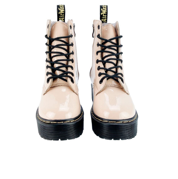 Dr. Martens Jadon Leather Polished Boots Beige С МЕХОМ S-2351448
