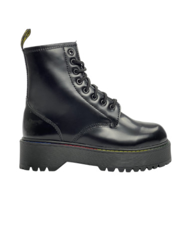 Dr. Martens Jadon Smooth Leather Platform Boots З ХУТРОМ S-2351191