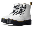 Dr. Martens Jadon WarmWair Platform Boots White З ХУТРОМ