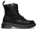 Dr. Martens 1460 Smooth Leather Lace Up Boots Black Two WITH FUR