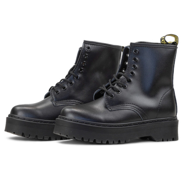 Dr. Martens Jadon Smooth Leather Boots Black