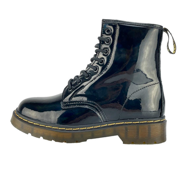 Dr. Martens Jadon Leather Polished Boots Black С МЕХОМ