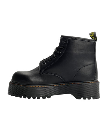 Dr. Martens Jadon Smooth Leather Platform Boots З ХУТРОМ