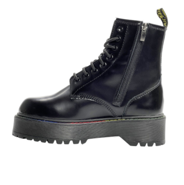 Dr. Martens Jadon Smooth Leather Platform Boots З ХУТРОМ