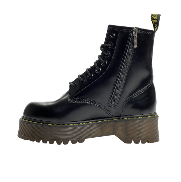 Dr. Martens Jadon Smooth Leather Platform Boots З ХУТРОМ
