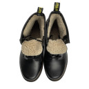 Dr. Martens 1460 Smooth Leather Lace Up Boots З ХУТРОМ