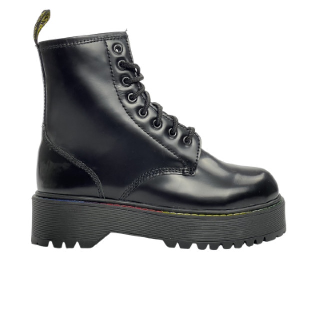 Dr. Martens Jadon Smooth Leather Platform Boots З ХУТРОМ