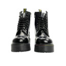 Dr. Martens Jadon Smooth Leather Platform Boots З ХУТРОМ