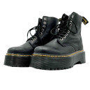 Dr. Martens Jadon Smooth Leather Platform Boots Black С ФЛИСОМ