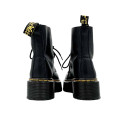 Dr. Martens Jadon Smooth Leather Boots Black Winter С МЕХОМ