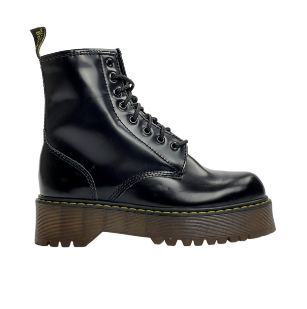Dr. Martens Jadon Smooth Leather Platform Boots З ХУТРОМ