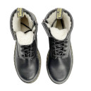 Dr. Martens Jadon Smooth Leather Platform Boots З ХУТРОМ