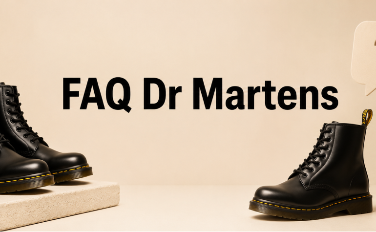 FAQ Dr Martens: вибір, замовлення, виробництво, вага та термін служби