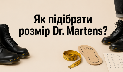 Як підібрати розмір Dr. Martens?