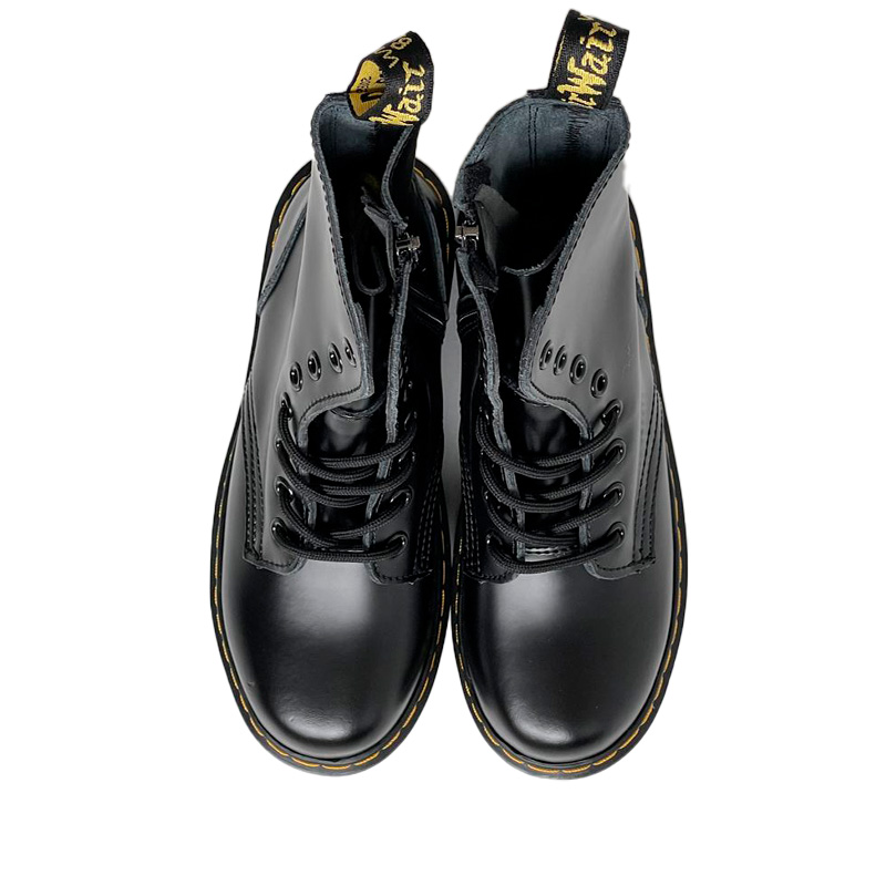 Dr. Martens Jadon Smooth Leather Boots Zip Black S-2351443 buy