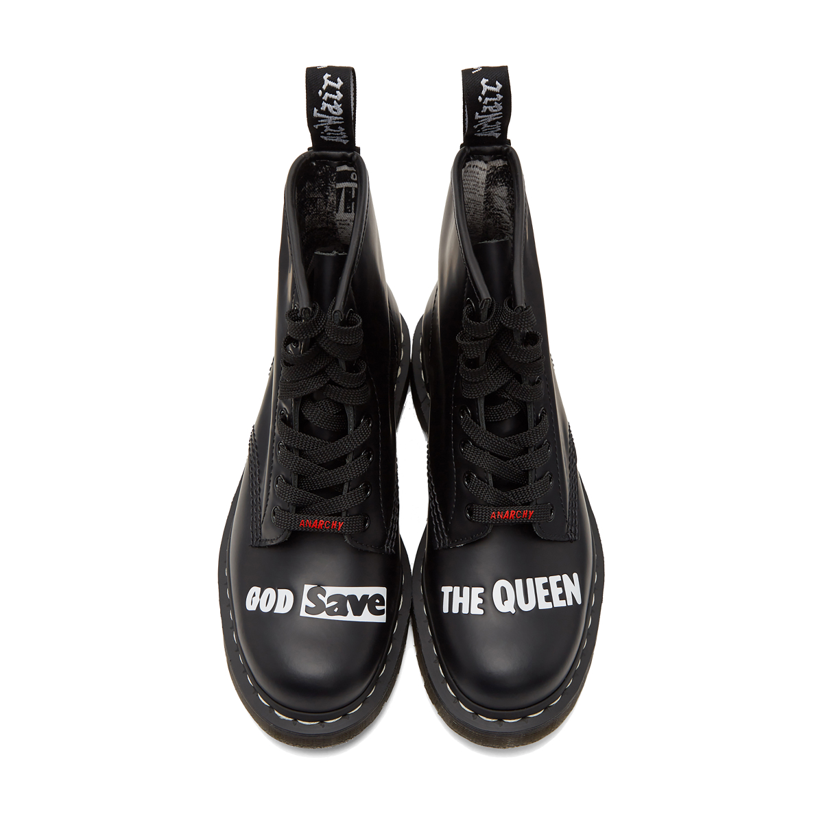 Dr. Martens 1460 Sex Pistols Black Rolled Smooth 25927001 S-10612