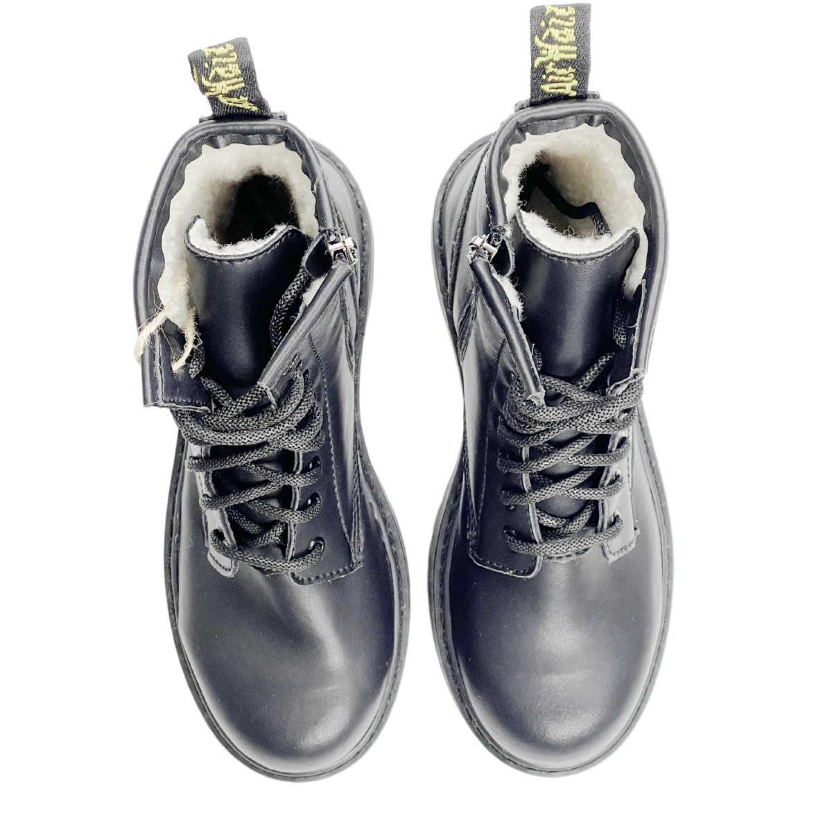 Dr. Martens Jadon Mono Smooth Leather Platform Boots З ХУТРОМ S
