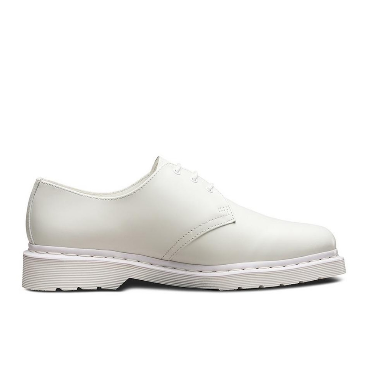 Dr. Martens 1461 Mono White Smooth Leather Oxford Shoes 14346100 S